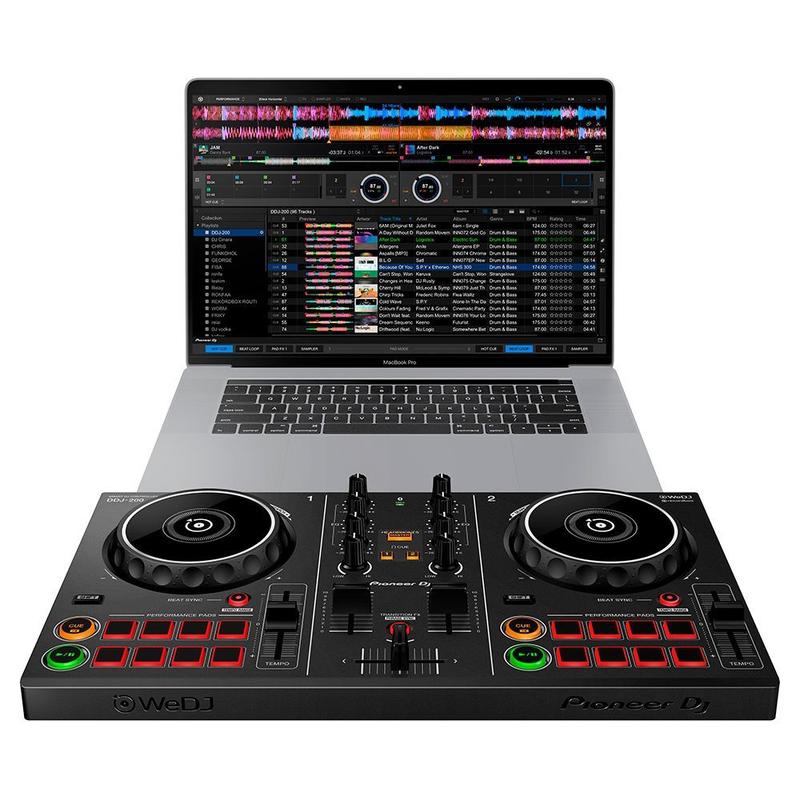 Controladora Pioneer, Portátil, Bluetooth - DDJ 200 - Controladora